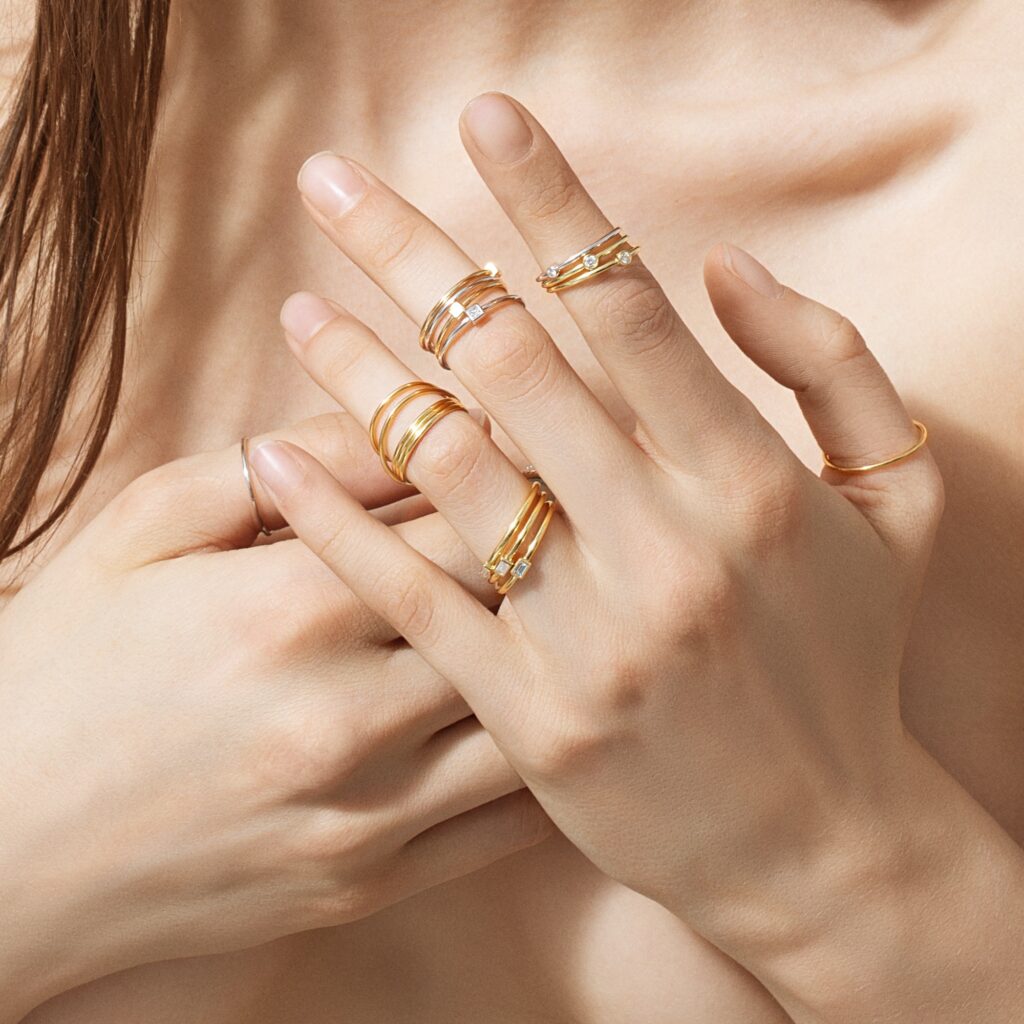 Princess diamond ring